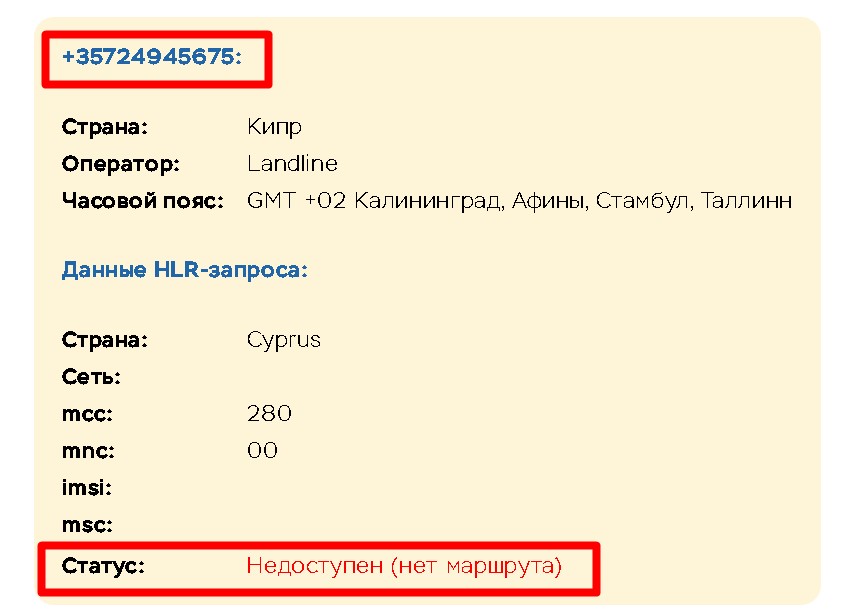 Oledorgo — проверка телефонного номера
